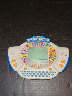 1998's Wheel of Fortune Electronic Handheld Game - Working Game